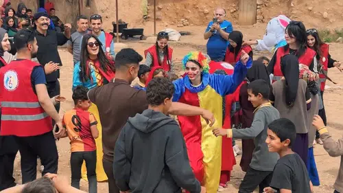 Ceylanpınar'daki göçer çocuklara Kırgızistan'dan gelen sürpriz destek