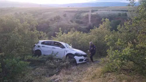 Bingöl yolunda feci kaza beş kişi yaralandı