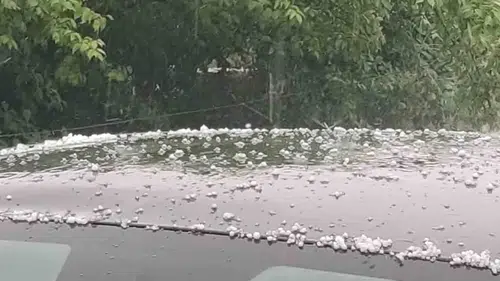 Bingöl’ün yükseklerinde yaz ortası beyaz örtü