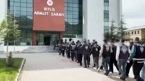 Bitlis merkezli yasa dışı bahis operasyonunda 15 kişi cezaevine gönderildi