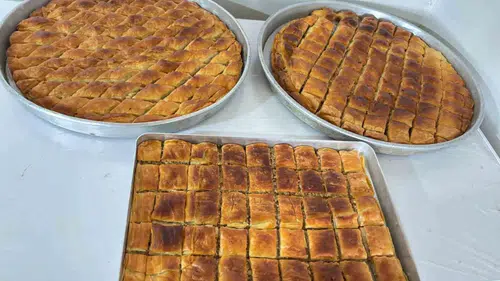 Ağrı mutfaklarında bayram bereketi başladı