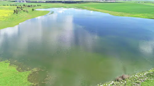 Diyarbakır Kabaklı Göleti yağışlarla eski günlerine döndü