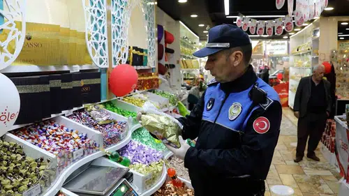Elazığ zabıtasından bayram öncesi sıkı hijyen denetimi