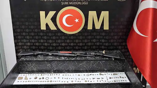 Silopi’de kaçak kazı baskını 180 tarihi eser yakalandı