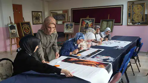 Muşlu kadınların el emeği Osimhen’i derinden etkiledi