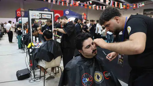 Elazığ kuaförlerin olimpiyatına ev sahipliği yapıyor