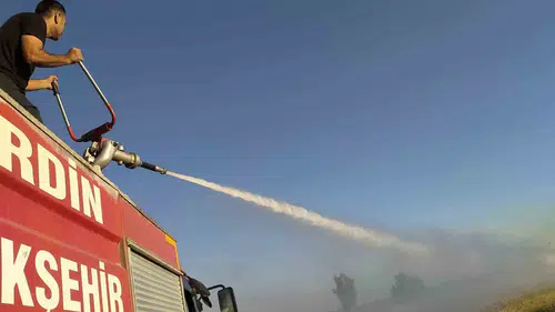 Mardin yangınlarla boğuşuyor Bir haftada 236 müdahale
