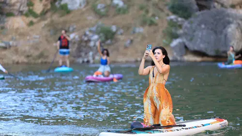Takoran Vadisi su sporları tutkunlarını ağırladı