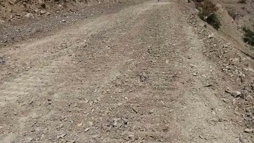 Palu yolunda beklenen çalışma başladı