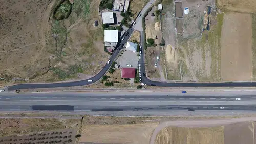 Siirt’in köylerine konforlu ulaşım için sıcak asfalt döşendi