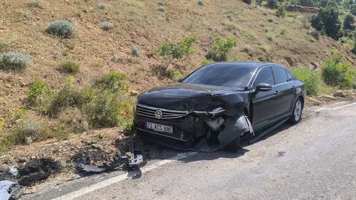 Batman Gercüş yolunda iki araç çarpıştı