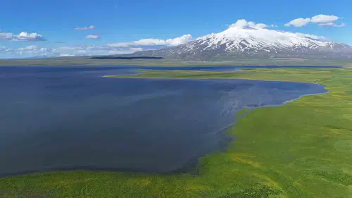 Süphan Dağı’nın gölgesinde saklı kuş cenneti