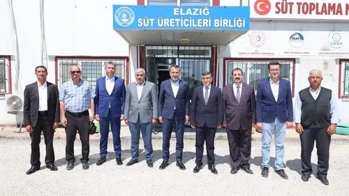 Elazığ kendi sütünü üretecek tesis için gün sayıyor
