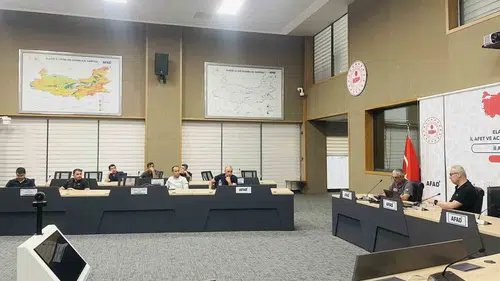 Elazığ’da afet ve kaza eğitimi için düğmeye basıldı
