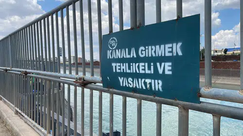 Şanlıurfa'da baraj ve kanallara girmek kesin olarak yasaklandı