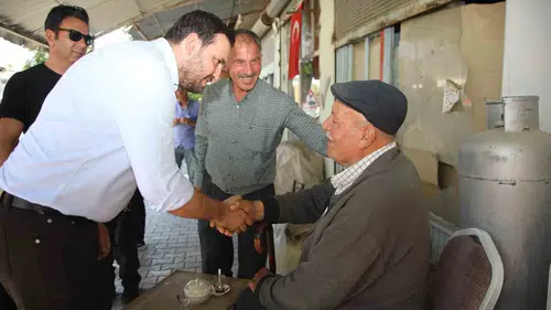 AK Parti Elazığ teşkilatı Baskil’de vatandaşı dinledi