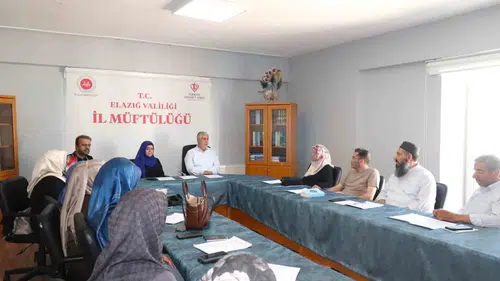 Elazığ Müftülüğünden manevi destek hizmetleri için yeni yol haritası