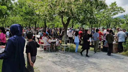 Muşlu öğrenciler Gazze için kolları sıvadı