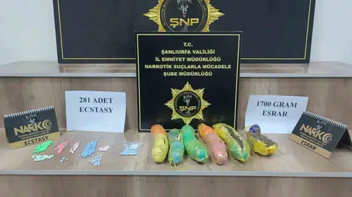 Şanlıurfa polisinden uyuşturucu tacirlerine ağır darbe