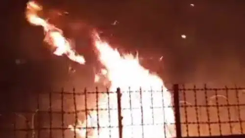 Kayapınar’da havai fişek kutlaması okula sıçradı