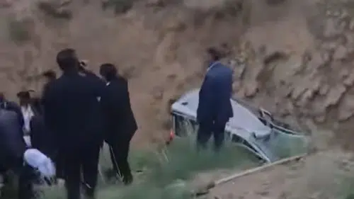 Van'da yayla yolunda feci kaza