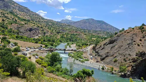 Sarım Çayı'nda kaybolan genci arama çalışmaları sürüyor