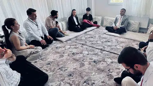 Siverek’teki okul saldırısında mağdur olan ailelere bakanlık ziyareti