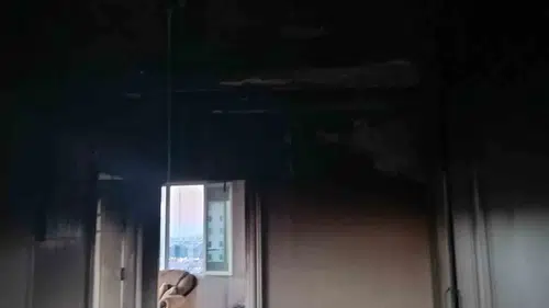 Kayapınar’da dehşet anları Evini ikinci kez ateşe verdi