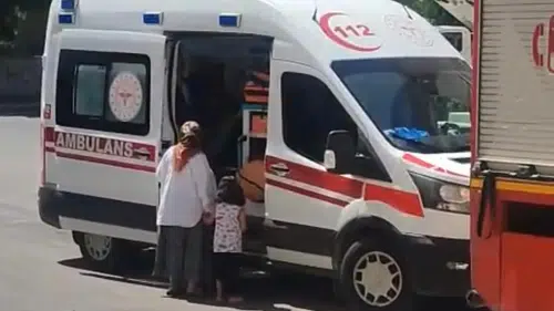 Batman Bahçelievler'de ev yangını paniği