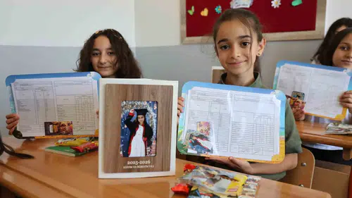Elazığ’da öğrenciler yaz tatiline merhaba dedi