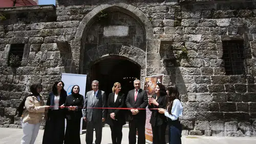 Bitlisli öğrencilerin Hazo Hanı sergisi duygusal anlar yaşattı
