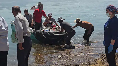 Siirt'te baraj gölü hayat kurtardı