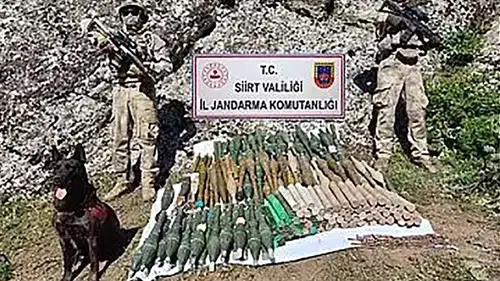 Jandarma 8 ilde düğmeye bastı 34 terör sığınağı yok edildi