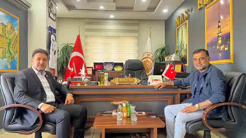 Mardin TSO adayı Veysi Duyan muhtarların kapısını çaldı