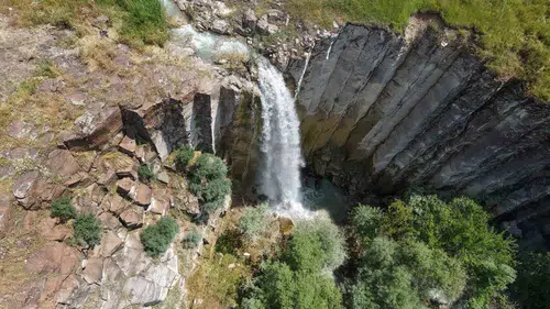 Elazığ’da keşfedilmeyi bekleyen gizli kanyon ve şelale
