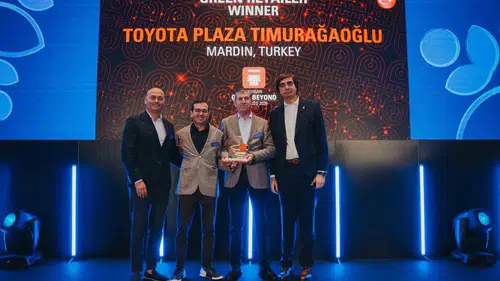 Mardinli Toyota bayisi Avrupa’nın zirvesine yerleşti
