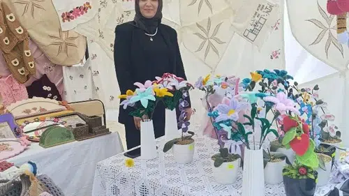 Diyadinli kursiyerlerin el emeği göz nuru eserleri görücüye çıktı