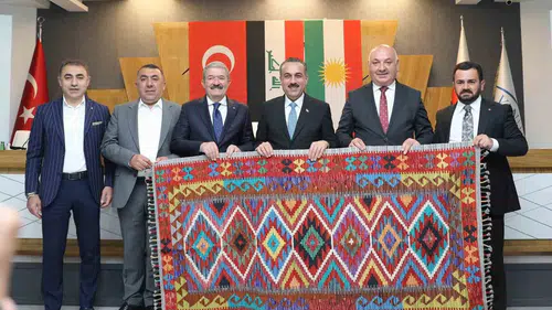 Kuzey Irak heyeti Van’da ticari köprü kuruyor