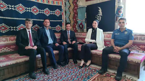 Keban’da kursiyerlerin yıl boyu emek verdiği ürünler sergileniyor
