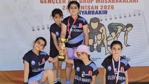 Çermikli minikler oryantring yarışmasına damga vurdu