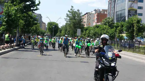 Batmanlılar bağımlılığa karşı pedal çevirdi