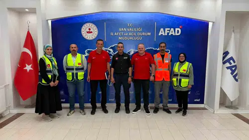 Van afet müdahalesinde İHAKUT ile AFAD iş birliği dönemi başladı