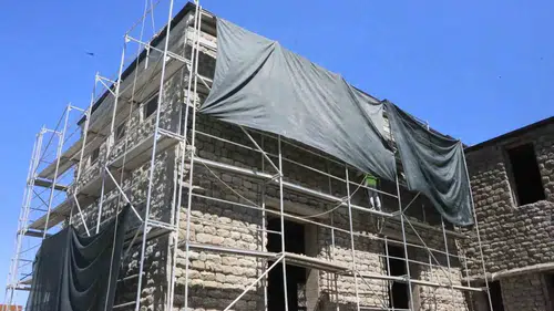 Atatürkün konakladığı tarihi binada restorasyon çalışmaları hızla ilerliyor