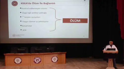 Elazığ’da hastane personeline Kırım Kongo Kanamalı Ateşi eğitimi verildi
