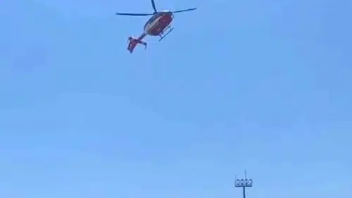 Nusaybinli minik bebek yaşam savaşı için helikopterle Diyarbakır’a gönderildi
