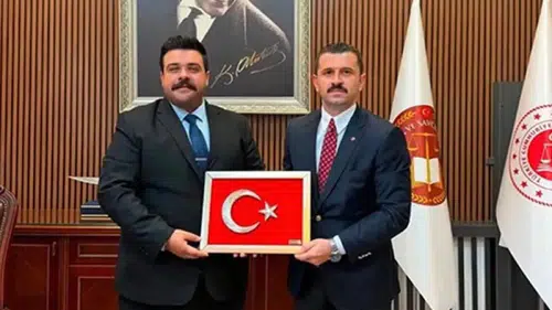 Başsavcı Bilge’ye Tutak Kaymakamı Coşkun’dan yeni görev ziyareti gerçekleşti