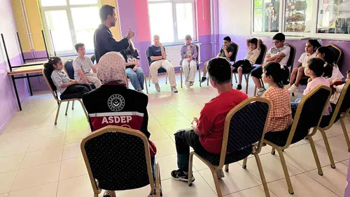Tatvanlı aileler ekrandan uzaklaşıp kaliteli vakit geçirdi