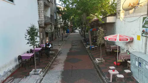 Patnos Buhara Çarşısı modern görünümüyle kapılarını yeniden açtı