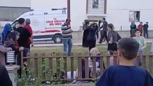 Elazığ Ulukent Mahallesi yolunda motosiklet sürücüsü kaza yaptı