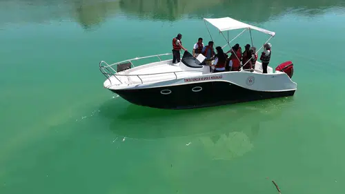 Tunceli baraj göllerinde su sporları için ilk adım atıldı